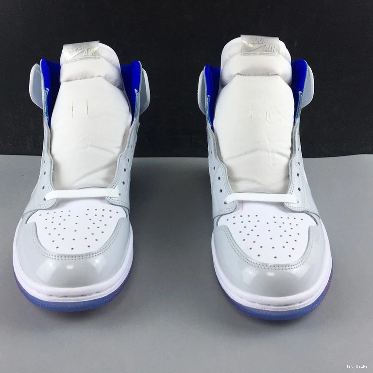 White Racer  High Jordan Retro CK6637-104 1 Blue Zoom 0503